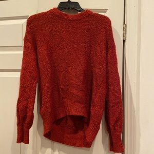 Red sweater